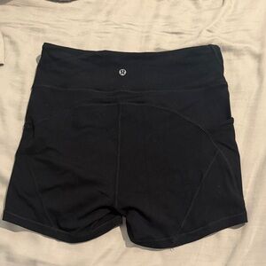 lululemon athletica Women's Black Bike Shorts